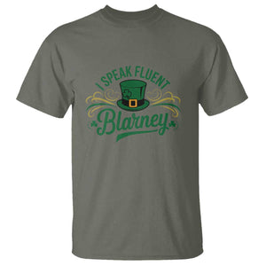 I Speak The Blarney T Shirt Funny Irish St. Patricks Day TS02 Military Green Print Your Wear