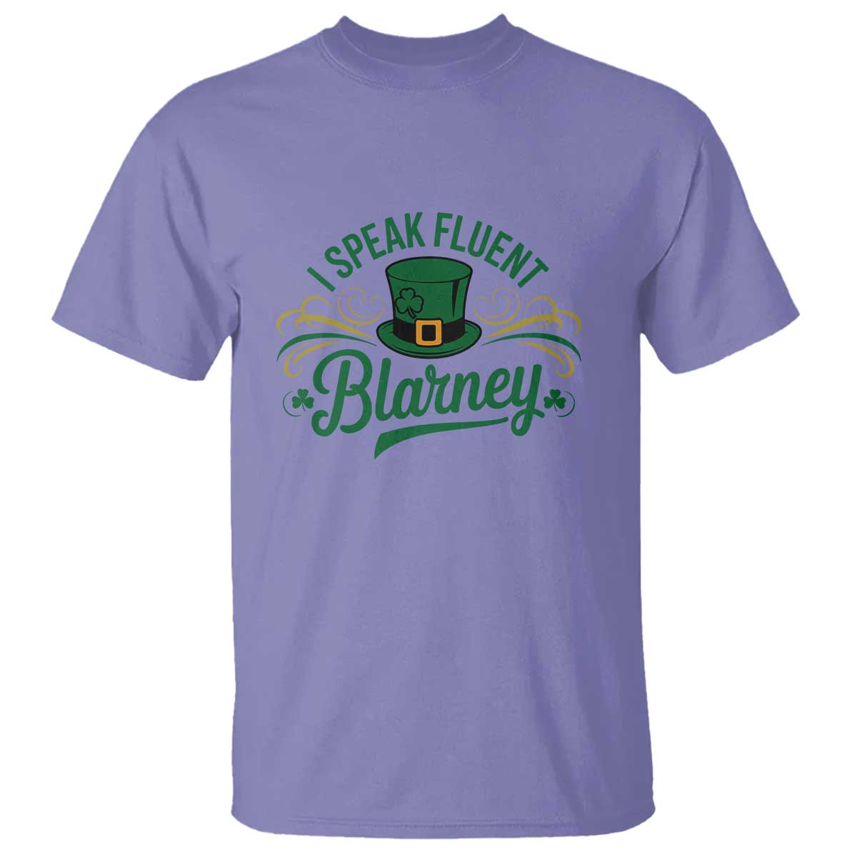 I Speak The Blarney T Shirt Funny Irish St. Patricks Day TS02 Violet Print Your Wear
