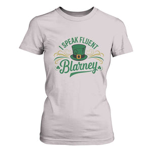 I Speak The Blarney T Shirt For Women Funny Irish St. Patricks Day TS02 Ice Gray Print Your Wear