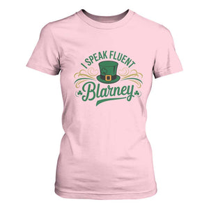 I Speak The Blarney T Shirt For Women Funny Irish St. Patricks Day TS02 Light Pink Print Your Wear