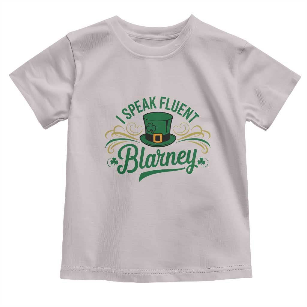I Speak The Blarney Toddler T Shirt Funny Irish St. Patricks Day TS02 Ice Gray Print Your Wear