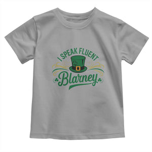 I Speak The Blarney Toddler T Shirt Funny Irish St. Patricks Day TS02 Sport Gray Print Your Wear