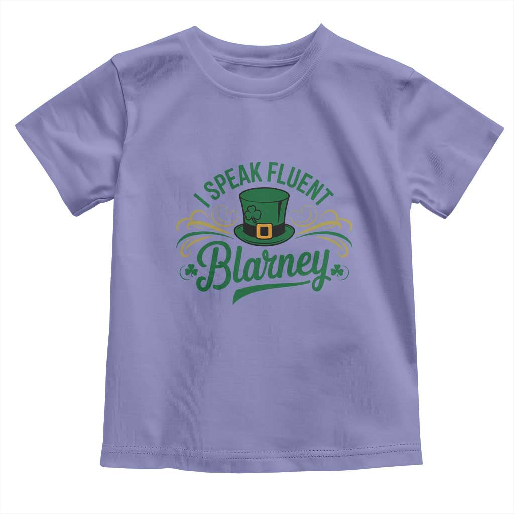 I Speak The Blarney Toddler T Shirt Funny Irish St. Patricks Day TS02 Violet Print Your Wear