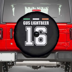Funny Gus Lightbeer 16 Spare Tire Cover Ireland Irish Name St. Patricks Day Drinking Pub TS02 Black Print Your Wear
