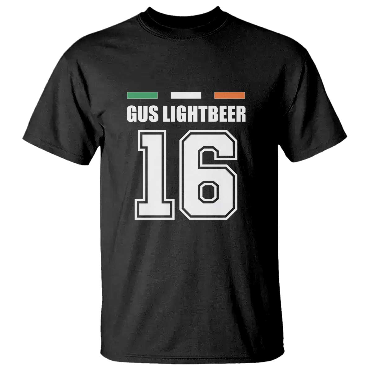 Funny Gus Lightbeer 16 T Shirt Ireland Irish Name St. Patricks Day Drinking Pub TS02 Black Print Your Wear