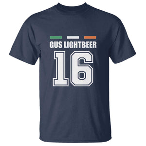 Funny Gus Lightbeer 16 T Shirt Ireland Irish Name St. Patricks Day Drinking Pub TS02 Navy Print Your Wear