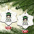 Lucky Sassy Lassie Messy Bun Ceramic Ornament Funny St Patricks Day TS02 Print Your Wear