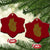 Lucky Shamrocks Heart Ceramic Ornament Anatomical Anatomy St Patrick's Day TS02 Print Your Wear