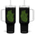 Lucky Shamrocks Heart Tumbler With Handle Anatomical Anatomy St Patrick's Day TS02 One Size: 40 oz Black Print Your Wear