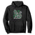 Irish Shamrock Cat Graphic Hoodie Saint Patrick Day for Cat Lovers TS02 Black Print Your Wear