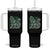 Irish Shamrock Cat Graphic Tumbler With Handle Saint Patrick Day for Cat Lovers TS02 One Size: 40 oz Black Print Your Wear