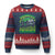 Funny Shamrock Crusher Monster Truck Ugly Christmas Sweater Happy St Patricks Day Boys TS02 Navy Red Print Your Wear