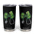 Shamrock Coquette Bow Stethoscope Tumbler Cup Registered Nurse Nursing St Patricks Day TS02 Black Print Your Wear
