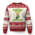 Funny St Patrick's Day Trump Ugly Christmas Sweater Everybody in Pub Gettin Lucky TS02 Beige Red Print Your Wear