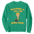 Funny St Patrick's Day Trump Sweatshirt Everybody in Pub Gettin Lucky TS02 Irish Green Print Your Wear