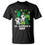 Cute St Catricks Day T Shirt St Patricks Cats Saint Pattys Cat Lover TS02 Black Print Your Wear