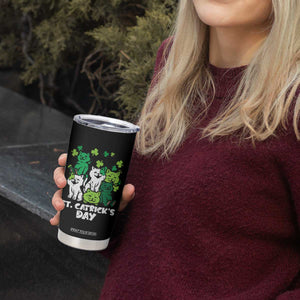 Cute St Catricks Day Tumbler Cup St Patricks Cats Saint Pattys Cat Lover TS02 Print Your Wear