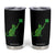 St Patricks Day Shamrock Cat Tumbler Cup Saint Pattys Cats Lover TS02 Black Print Your Wear