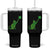 St Patricks Day Shamrock Cat Tumbler With Handle Saint Pattys Cats Lover TS02 One Size: 40 oz Black Print Your Wear