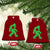 St Patricks Day Bigfoot Ceramic Ornament Sasquatch Lucky Shamrock TS02 Print Your Wear