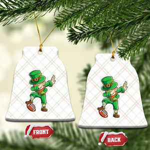 Dabbing Leprechaun Football Ceramic Ornament St Patricks Day Sports Lover TS02 Print Your Wear