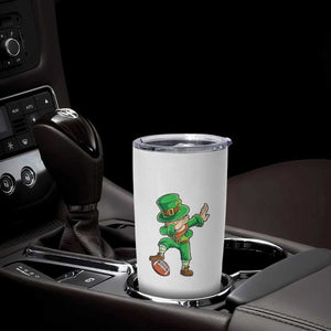 Dabbing Leprechaun Football Tumbler Cup St Patricks Day Sports Lover TS02 Print Your Wear