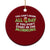 Funny Irish Drinking Ceramic Ornament You Can't Drink All Day If You Don't Start In The Morning St Patricks Day TS02 1pc Red Print Your Wear