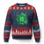 Celtic Knot Irish Shamrock Ugly Christmas Sweater St Patricks Day TS02 Navy Red Print Your Wear