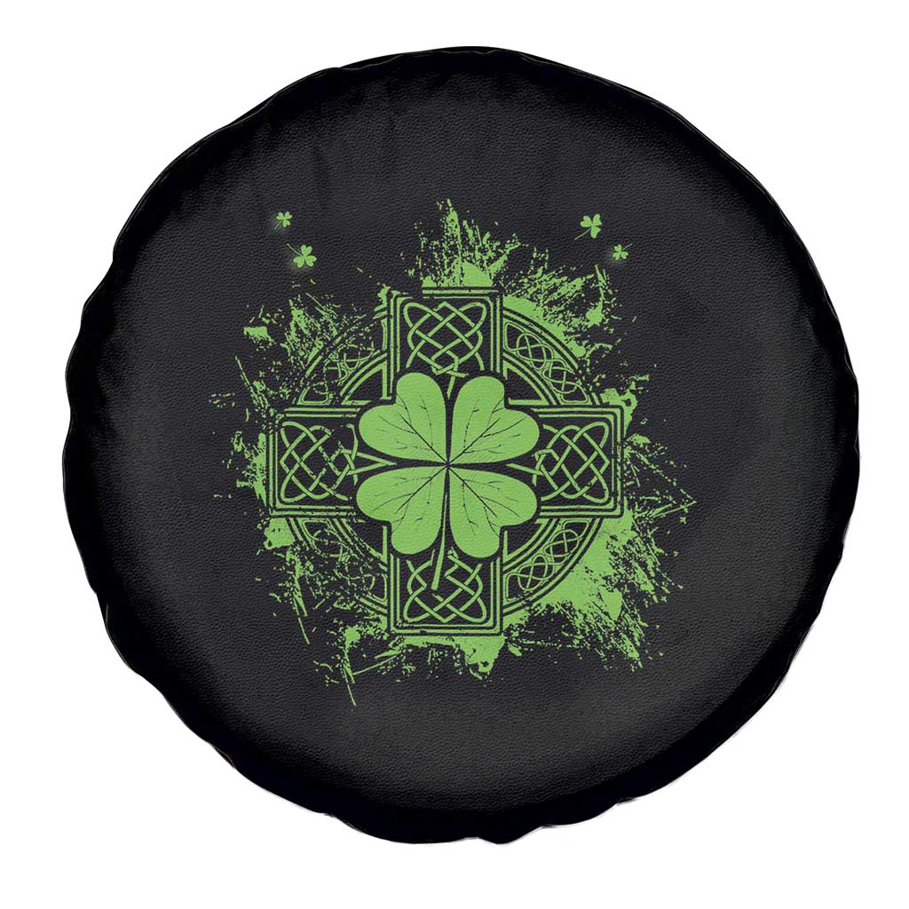 Celtic Knot Irish Shamrock Spare Tire Cover St Patricks Day TS02 Print Your Wear
