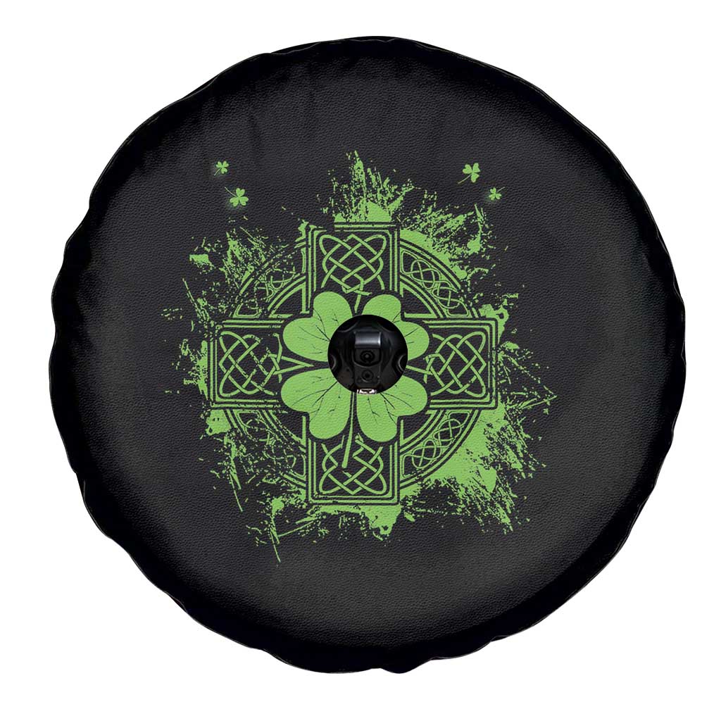 Celtic Knot Irish Shamrock Spare Tire Cover St Patricks Day TS02 Print Your Wear