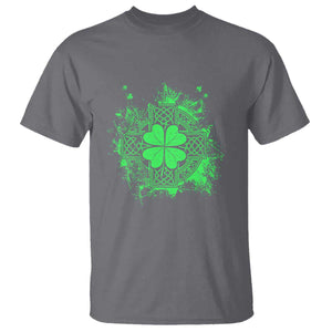 Celtic Knot Irish Shamrock T Shirt St Patricks Day TS02 Charcoal Print Your Wear