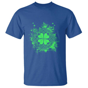 Celtic Knot Irish Shamrock T Shirt St Patricks Day TS02 Royal Blue Print Your Wear