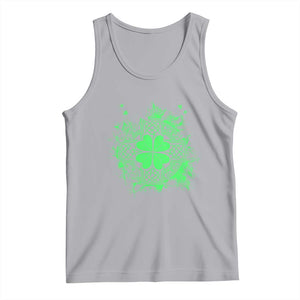 Celtic Knot Irish Shamrock Tank Top St Patricks Day TS02 Athletic Heather Print Your Wear