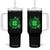 Celtic Knot Irish Shamrock Tumbler With Handle St Patricks Day TS02 One Size: 40 oz Black Print Your Wear