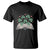 St Patricks Day Book Lover T Shirt Librarian Core Lucky Shamrocks TS02 Black Print Your Wear