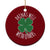 Funny St Patricks Day Drinking Ceramic Ornament Drinks Well With Others Drunk Beer Lucky Shamrock TS02 1pc Red Print Your Wear