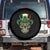 San Patties Irish Sugar Skull Spare Tire Cover St Patricks Day Of The Dead TS02 No hole Black Print Your Wear