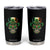 San Patties Irish Sugar Skull Tumbler Cup St Patricks Day Of The Dead TS02 Black Print Your Wear