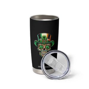 San Patties Irish Sugar Skull Tumbler Cup St Patricks Day Of The Dead TS02 Print Your Wear