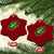 Lucky Shamrock Football Ceramic Ornament Irish Clover St Patricks Day Sport Lover TS02 Print Your Wear