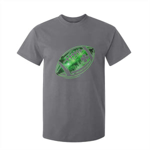Lucky Shamrock Football T Shirt For Kid Irish Clover St Patricks Day Sport Lover TS02 Charcoal Print Your Wear