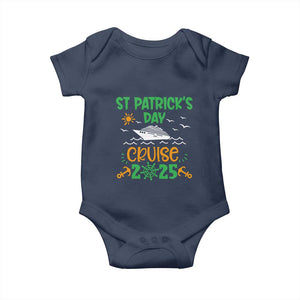St Patricks Day Cruise Squad 2025 Matching Family Baby Onesie TS02 Navy Print Your Wear