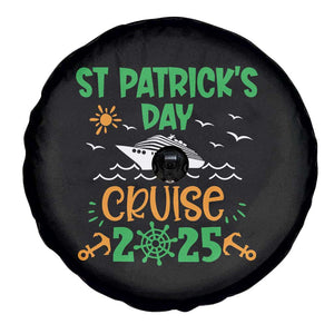 St Patricks Day Cruise Squad 2025 Matching Family Spare Tire Cover TS02 Print Your Wear