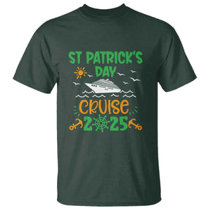 St Patricks Day Cruise Squad 2025 Matching Family T Shirt TS02 Dark Forest Green Print Your Wear