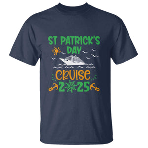 St Patricks Day Cruise Squad 2025 Matching Family T Shirt TS02 Navy Print Your Wear