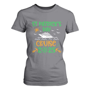 St Patricks Day Cruise Squad 2025 Matching Family T Shirt For Women TS02 Charcoal Print Your Wear