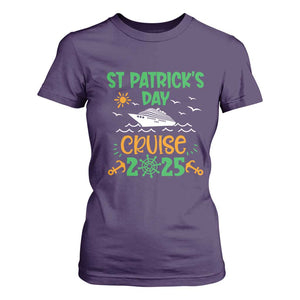 St Patricks Day Cruise Squad 2025 Matching Family T Shirt For Women TS02 Purple Print Your Wear