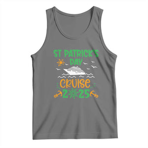 St Patricks Day Cruise Squad 2025 Matching Family Tank Top TS02 Black Heather Print Your Wear