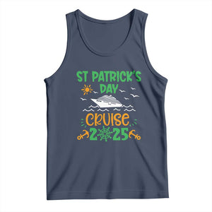St Patricks Day Cruise Squad 2025 Matching Family Tank Top TS02 Navy Print Your Wear