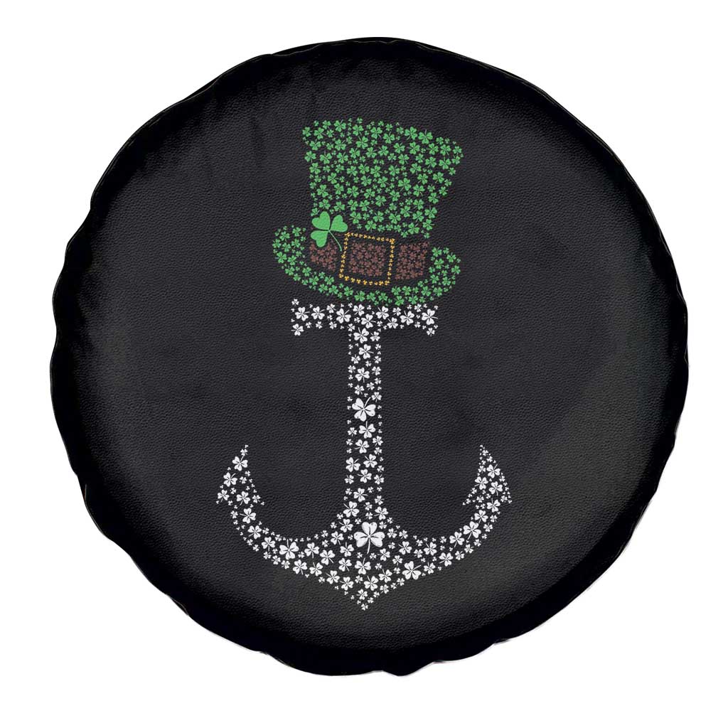 Lucky Shamrock Anchor Spare Tire Cover Leprechaun Cruise Squad St. Patrick's Day TS02 Print Your Wear